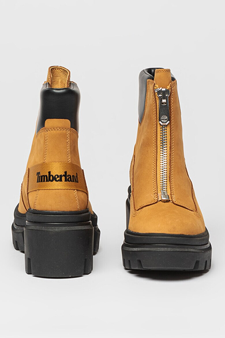 Timberland Боти Everleigh от набук с текстил - Pepit.bg