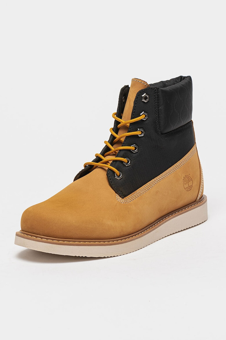 Timberland Боти Newmarket II от набук с капитониран дизайн - Pepit.bg