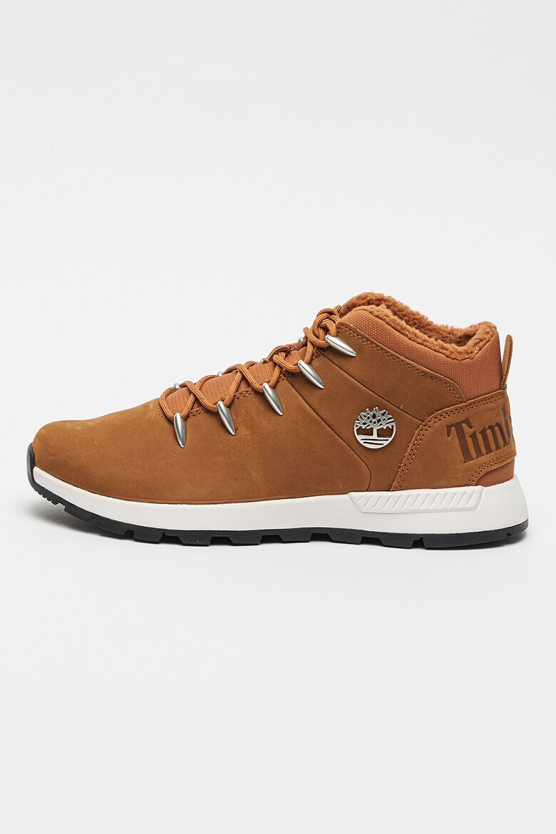 Timberland Боти от набук - Кафяв - Pepit.bg