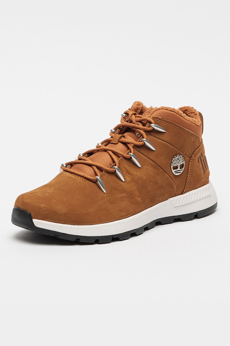 Timberland Боти от набук - Кафяв - Pepit.bg