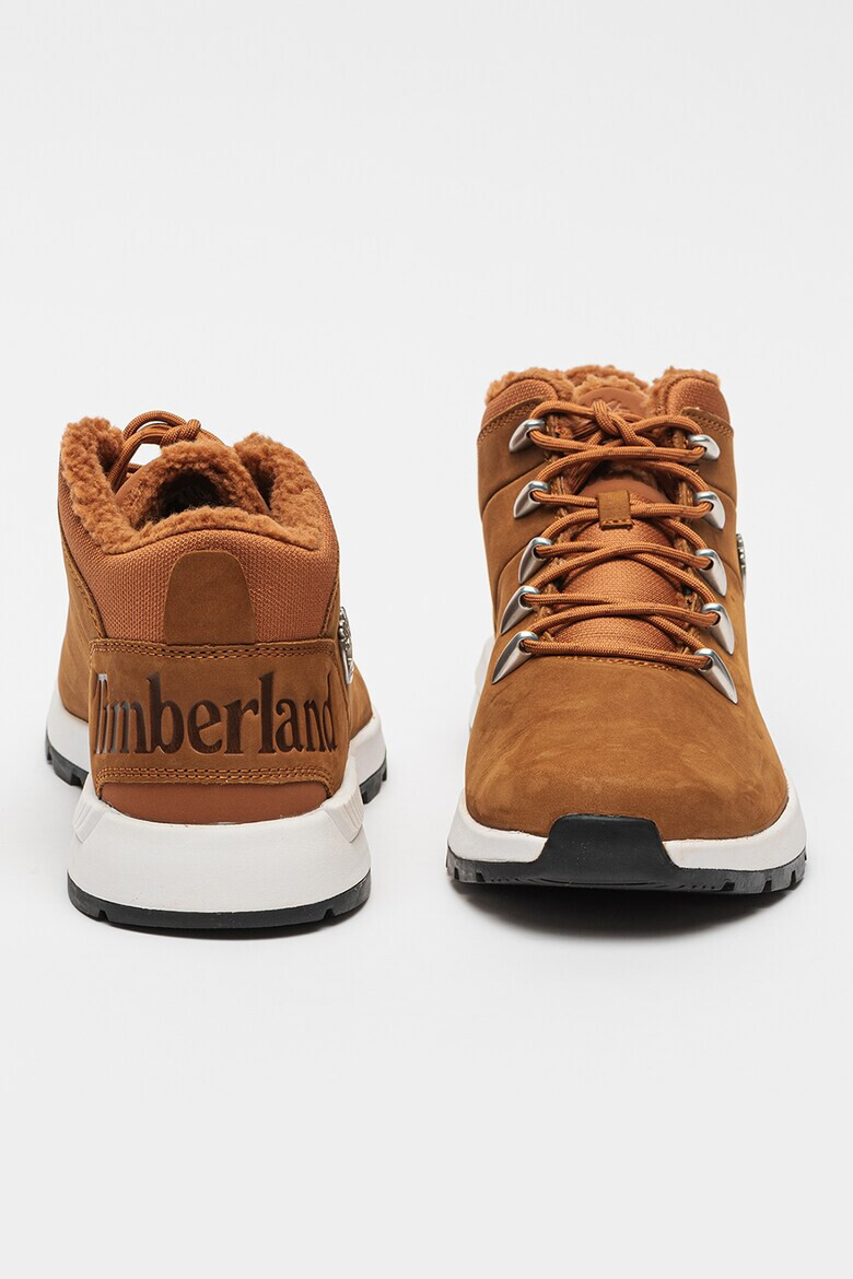 Timberland Боти от набук - Кафяв - Pepit.bg