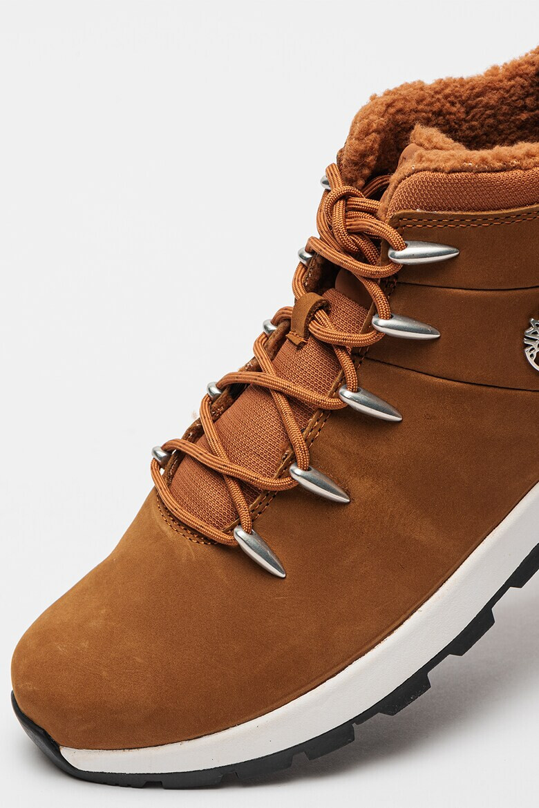 Timberland Боти от набук - Кафяв - Pepit.bg