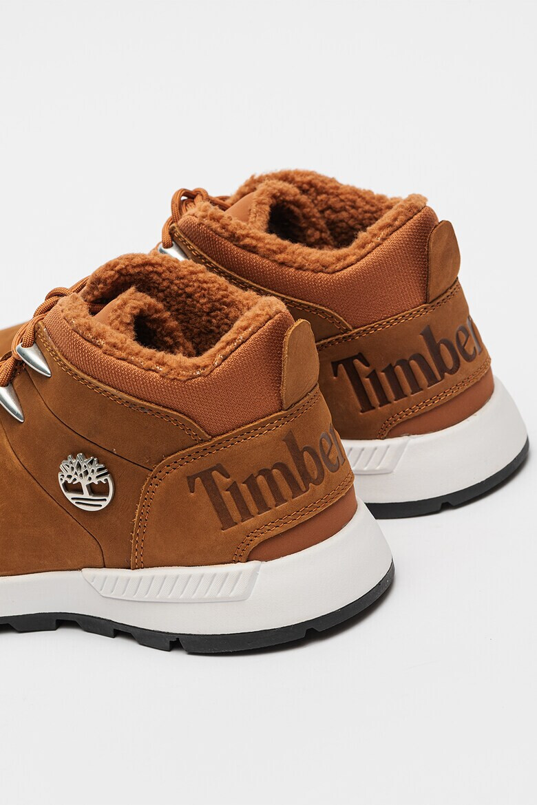 Timberland Боти от набук - Кафяв - Pepit.bg