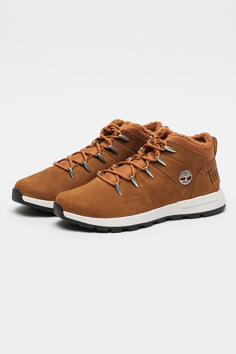 Timberland Боти от набук - Кафяв - Pepit.bg