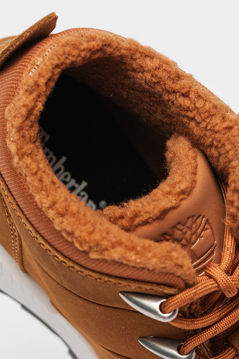 Timberland Боти от набук - Кафяв - Pepit.bg