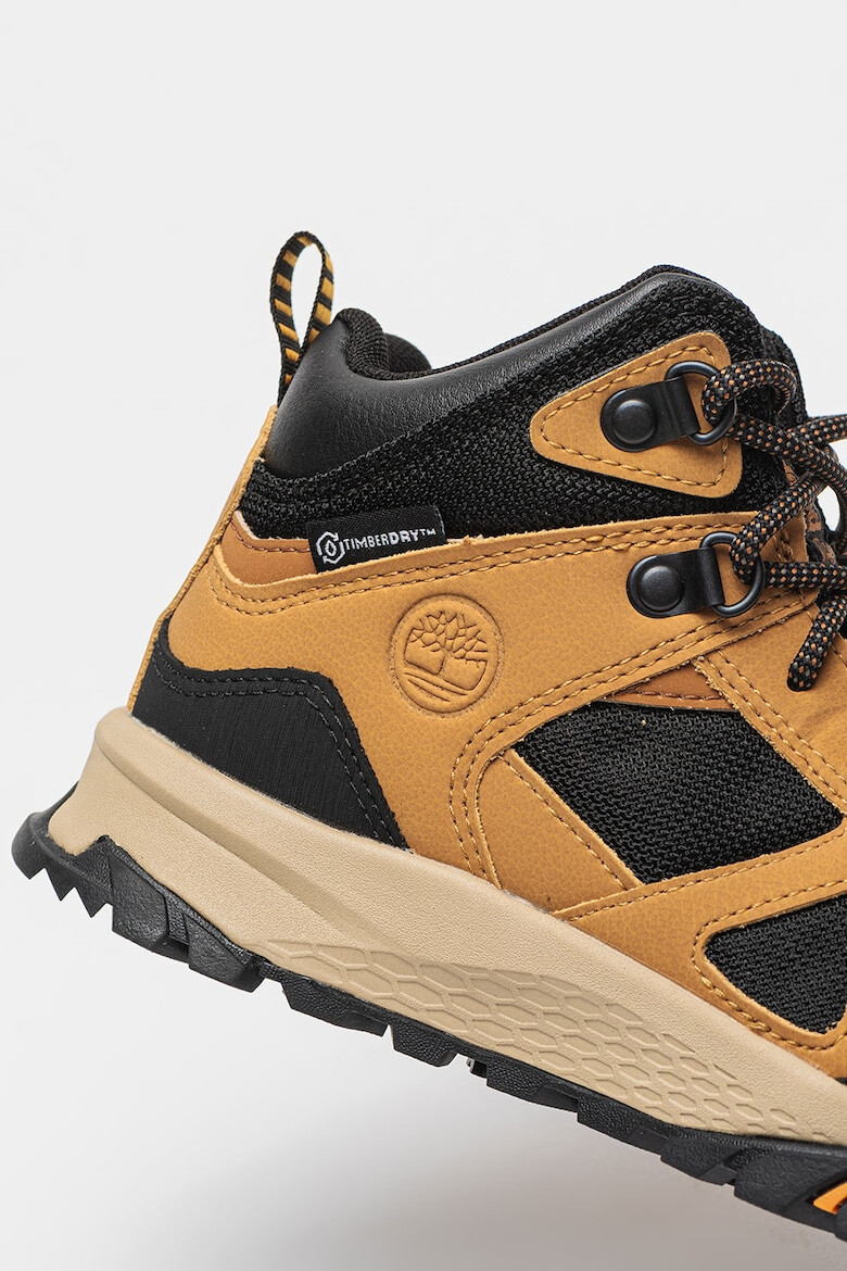 Timberland Боти с връзки - Черен/Светлокафяв - Pepit.bg