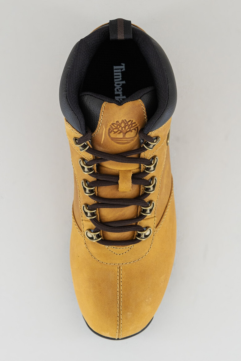 Timberland Боти Splitrock от набук с лого - Pepit.bg