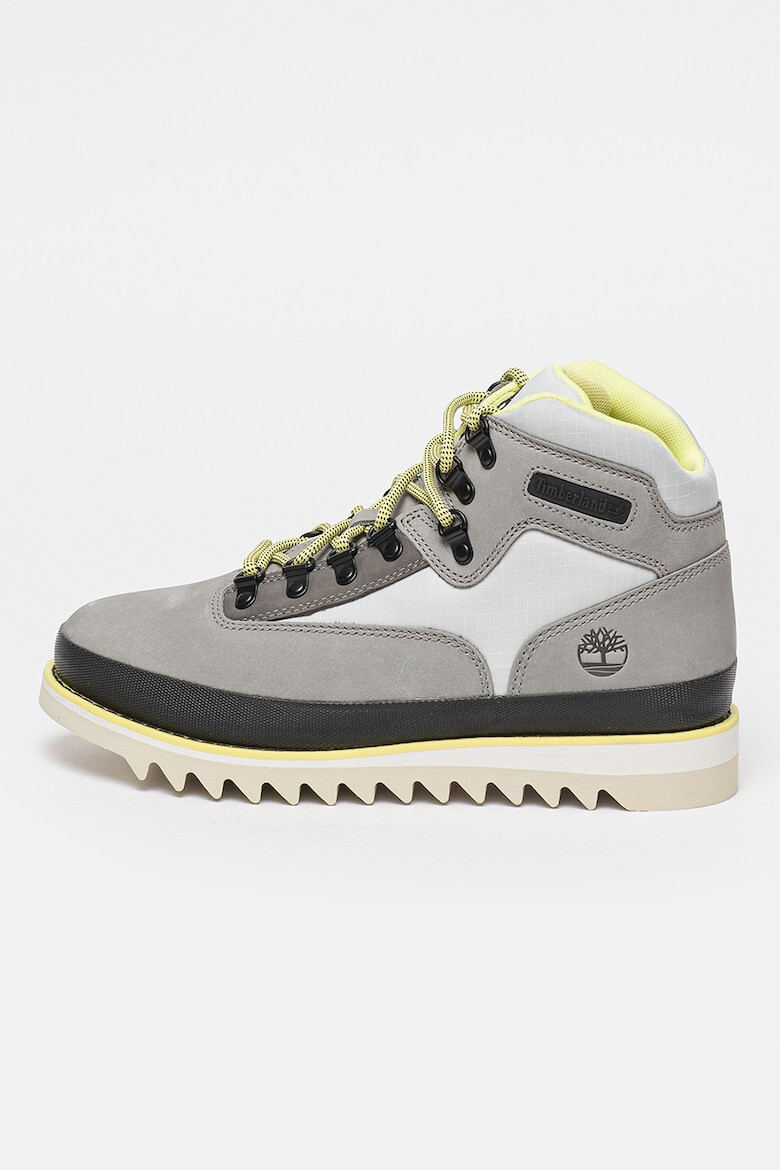 Timberland Боти Vibram Hiker с връзки - Пепеляво сиво - Pepit.bg