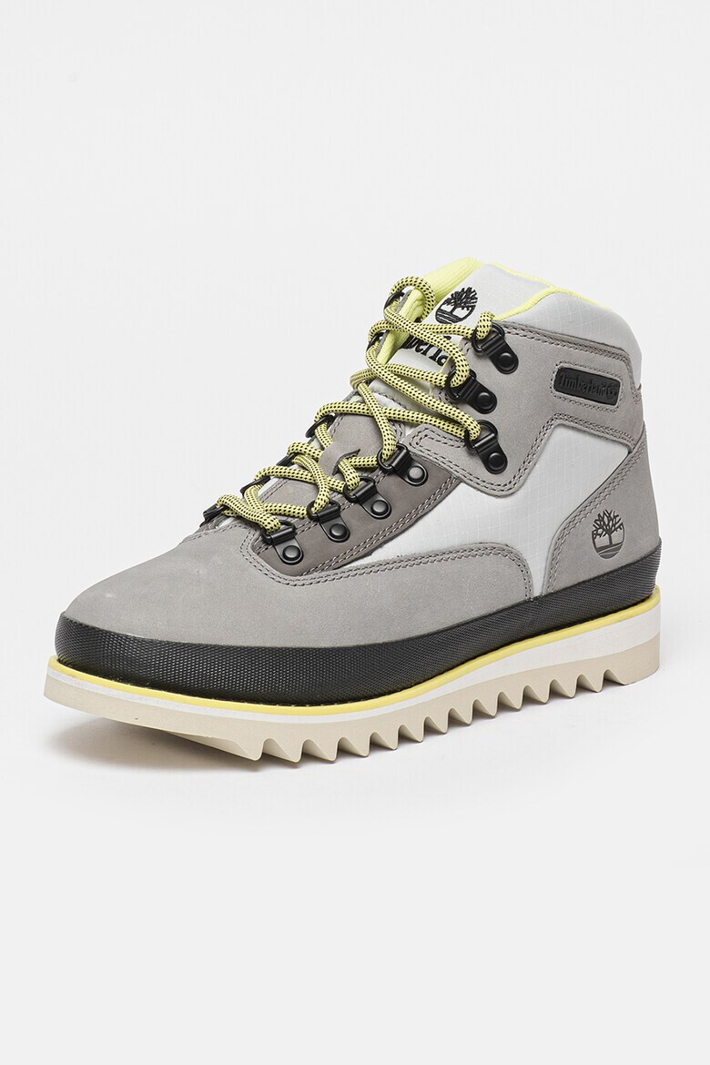 Timberland Боти Vibram Hiker с връзки - Пепеляво сиво - Pepit.bg