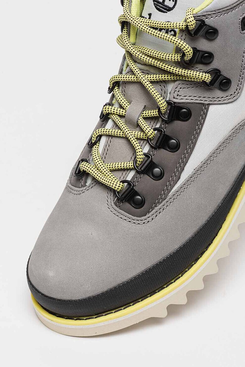 Timberland Боти Vibram Hiker с връзки - Пепеляво сиво - Pepit.bg