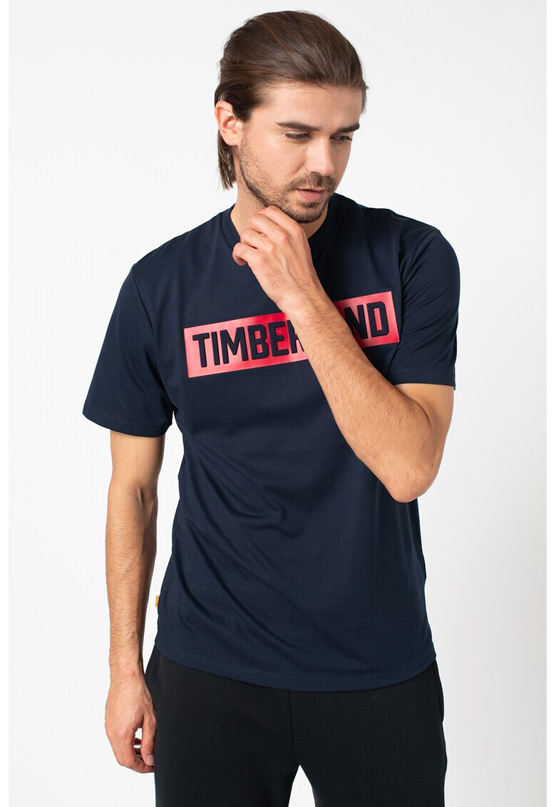 Timberland Десенирана тениска с лога - Pepit.bg