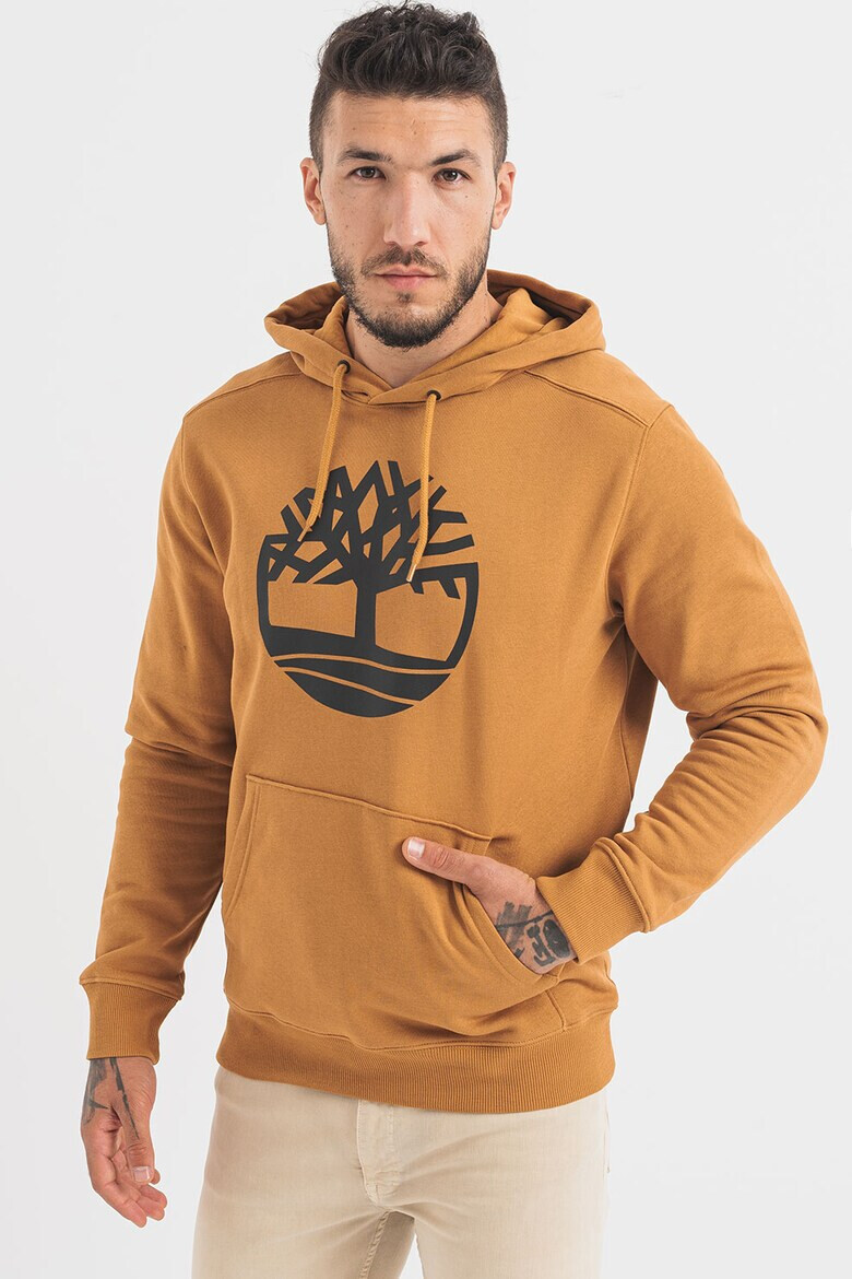 Timberland Худи с лого и джоб кенгуру - Pepit.bg