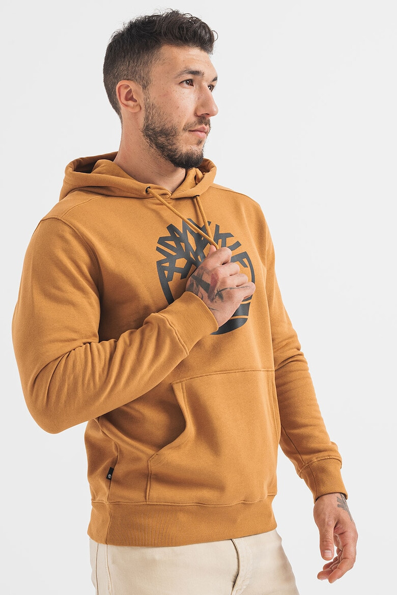 Timberland Худи с лого и джоб кенгуру - Pepit.bg
