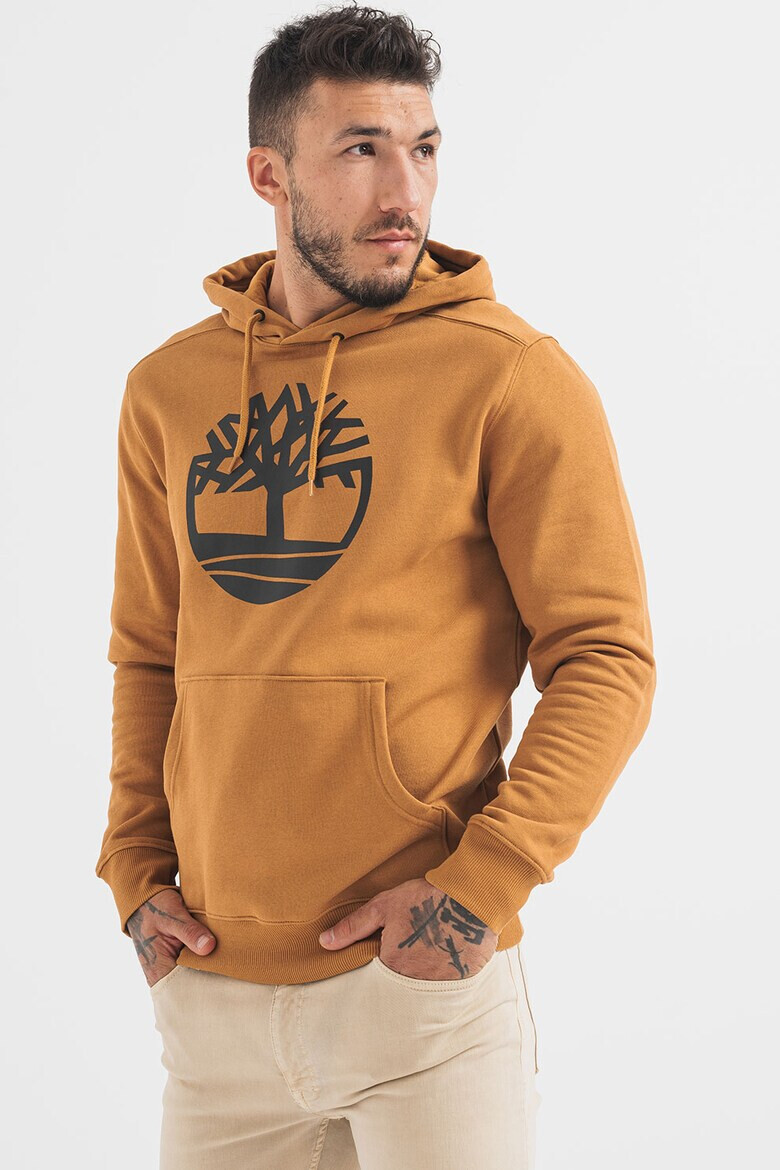 Timberland Худи с лого и джоб кенгуру - Pepit.bg