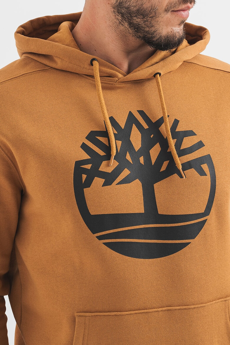 Timberland Худи с лого и джоб кенгуру - Pepit.bg