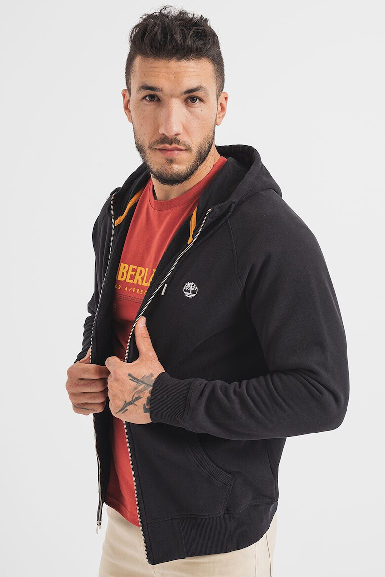Timberland Худи с цип и ръкави реглан - Pepit.bg