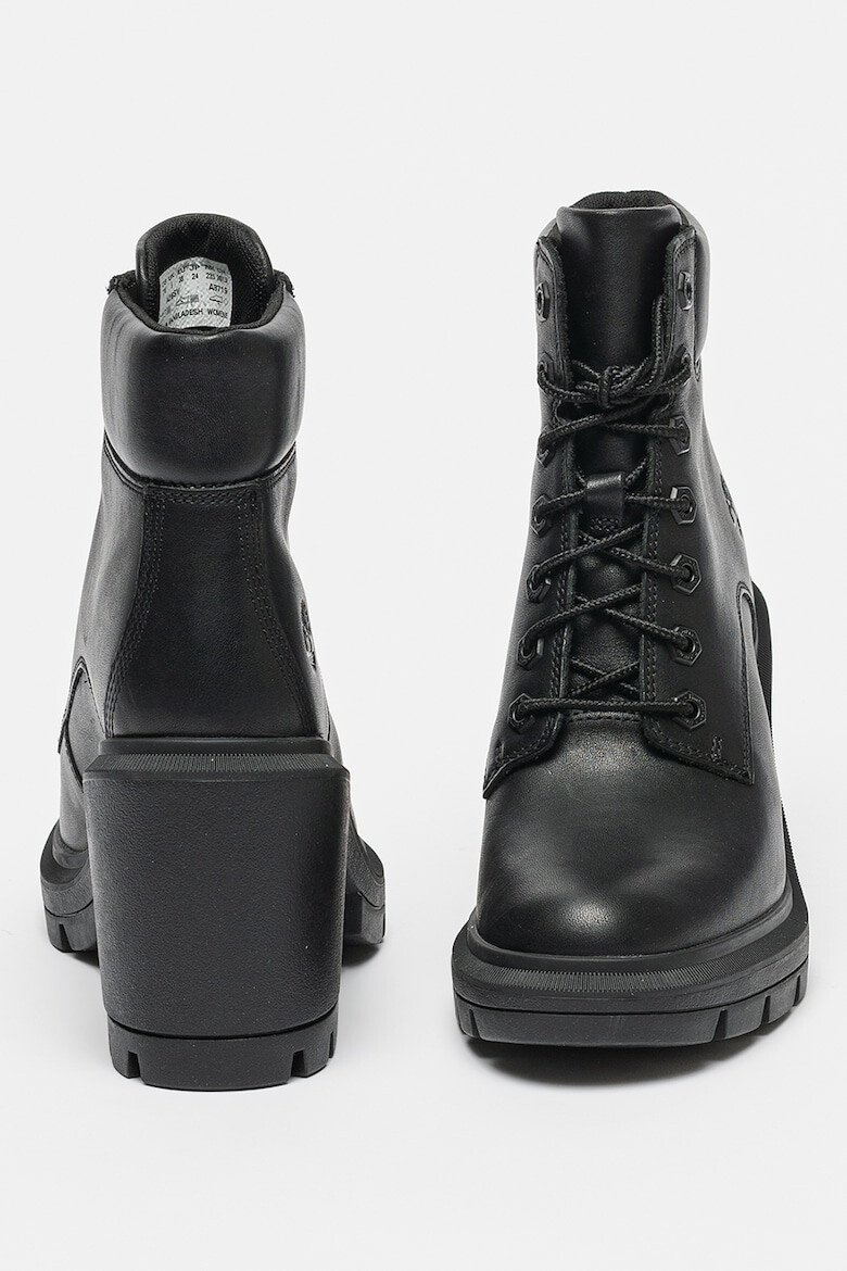 Timberland Кожени боти Allington Heights с масивен ток - Pepit.bg