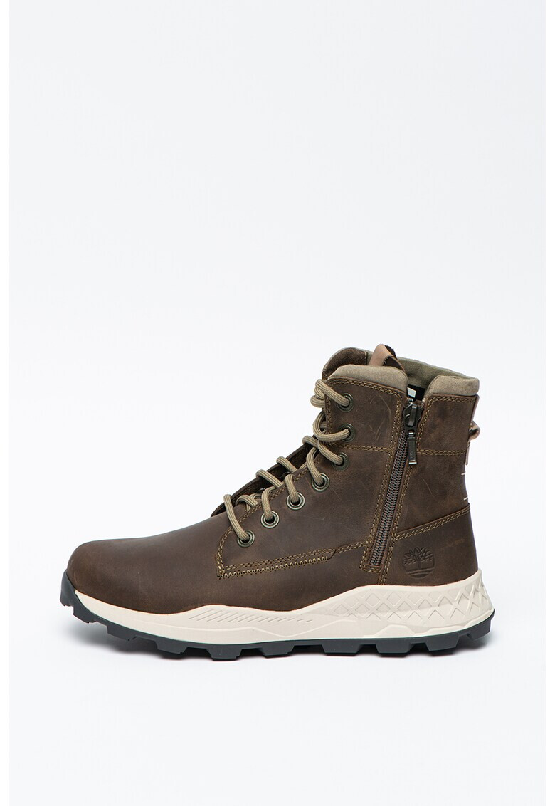Timberland Кожени боти Brooklyn с цип - Pepit.bg