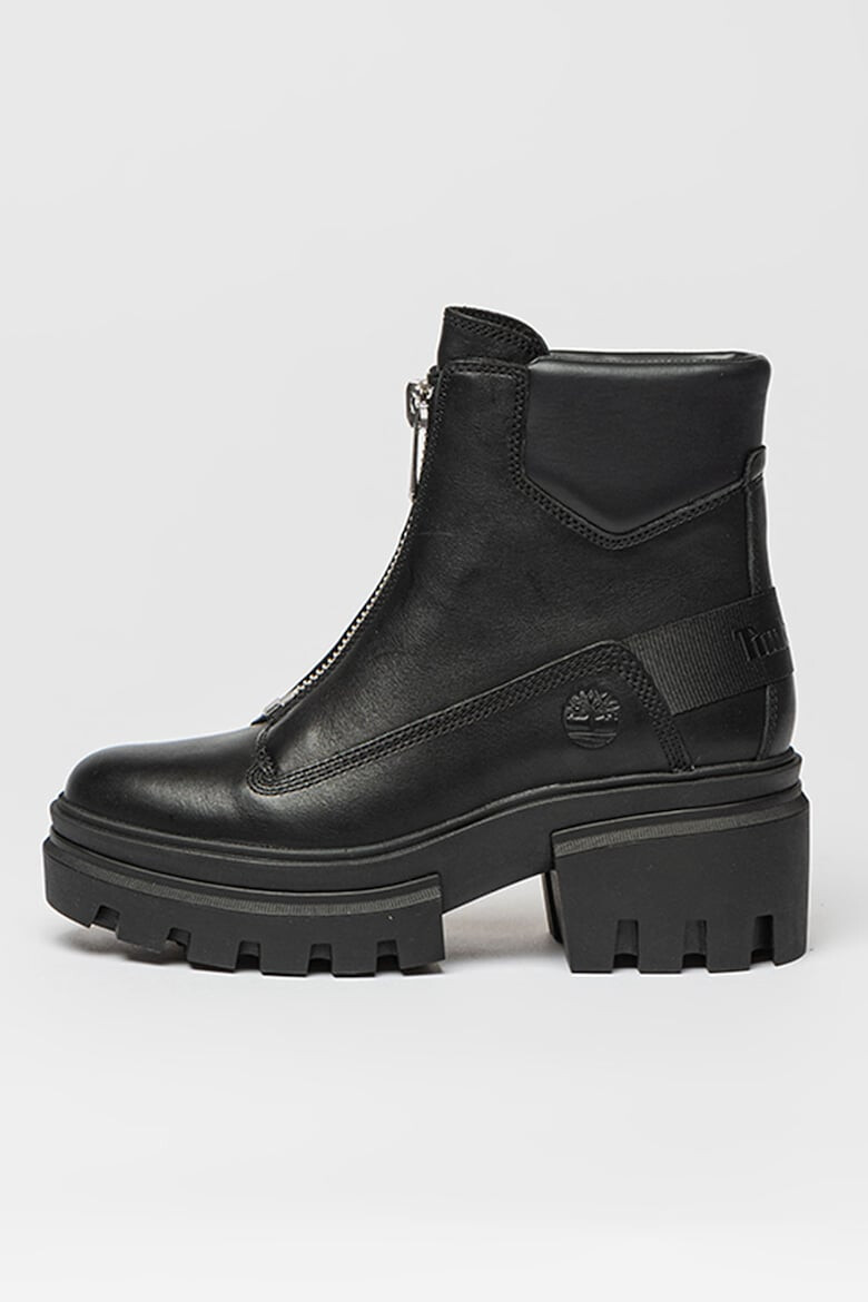 Timberland Кожени боти Everleigh с текстил - Pepit.bg