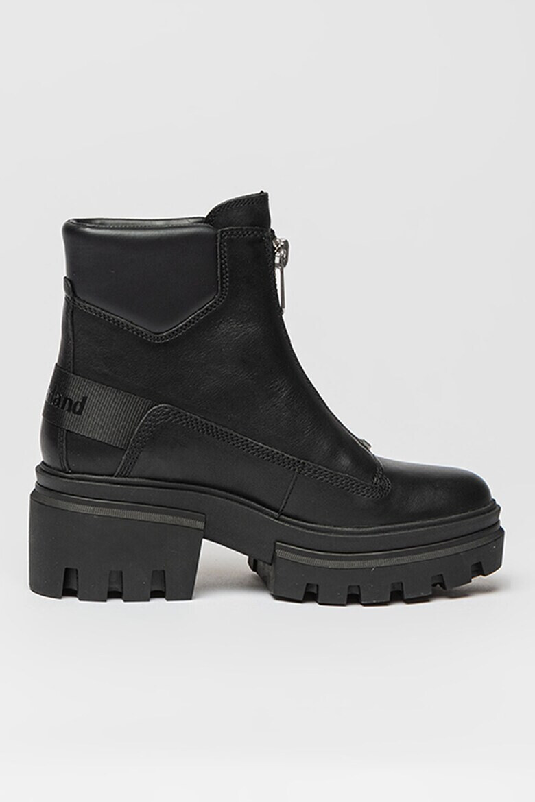 Timberland Кожени боти Everleigh с текстил - Pepit.bg