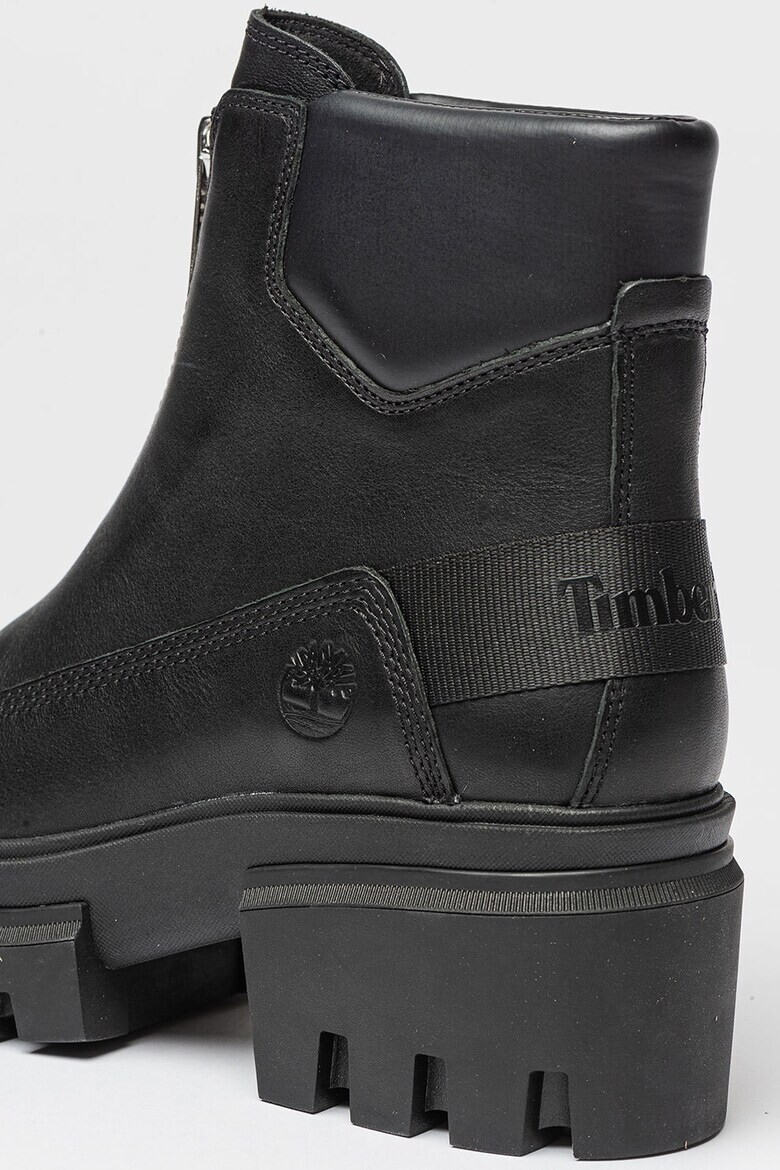 Timberland Кожени боти Everleigh с текстил - Pepit.bg