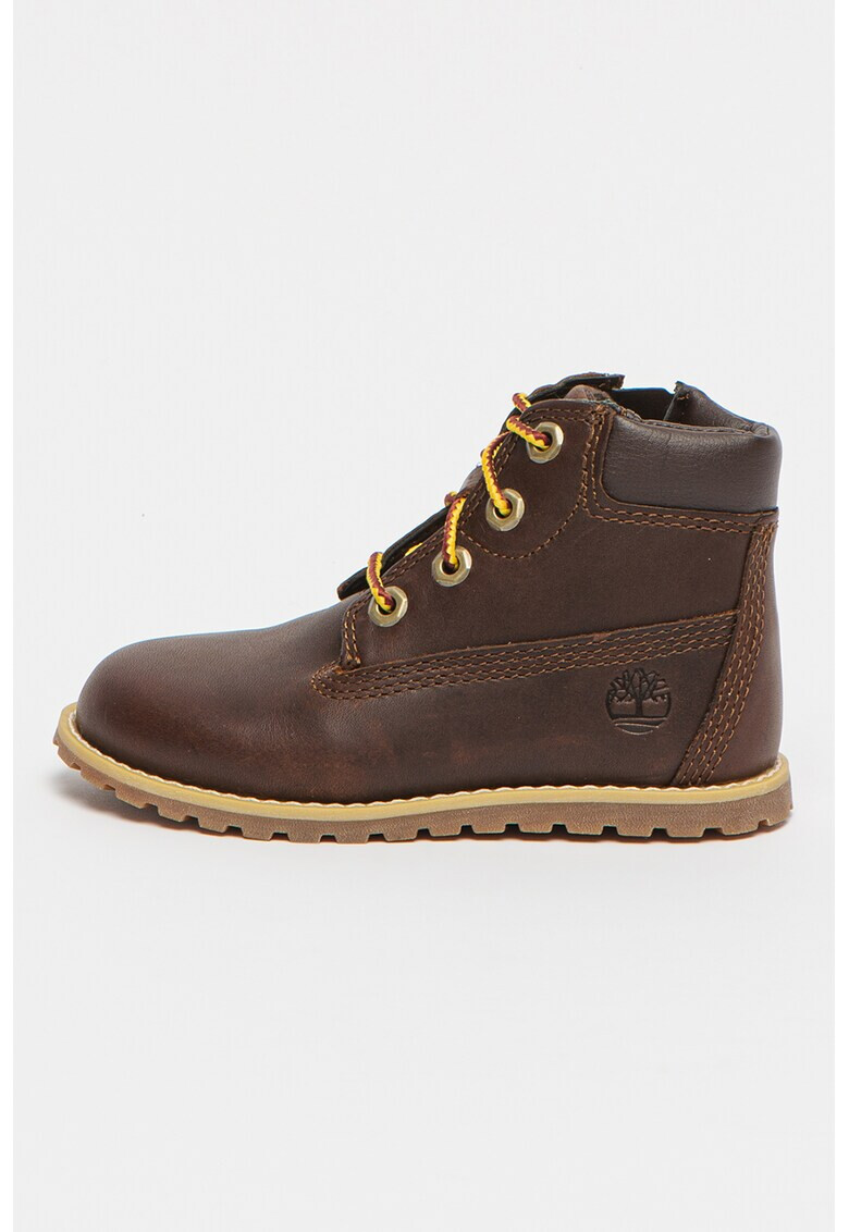 Timberland Кожени боти Pokey Pine - Pepit.bg