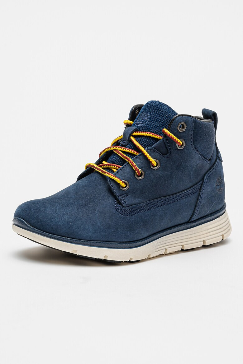 Timberland Кожени боти с тейкстил - Pepit.bg