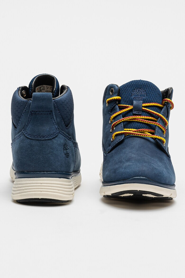 Timberland Кожени боти с тейкстил - Pepit.bg