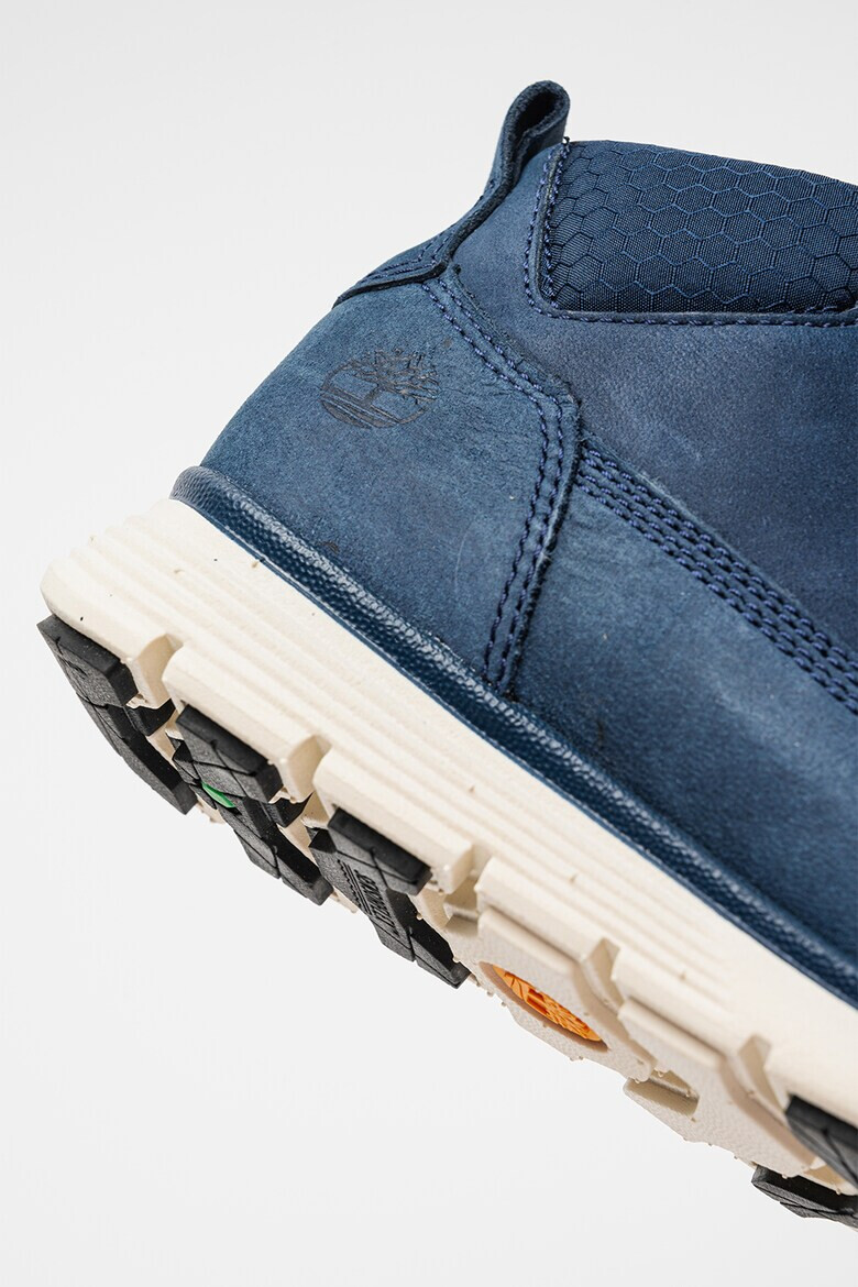 Timberland Кожени боти с тейкстил - Pepit.bg