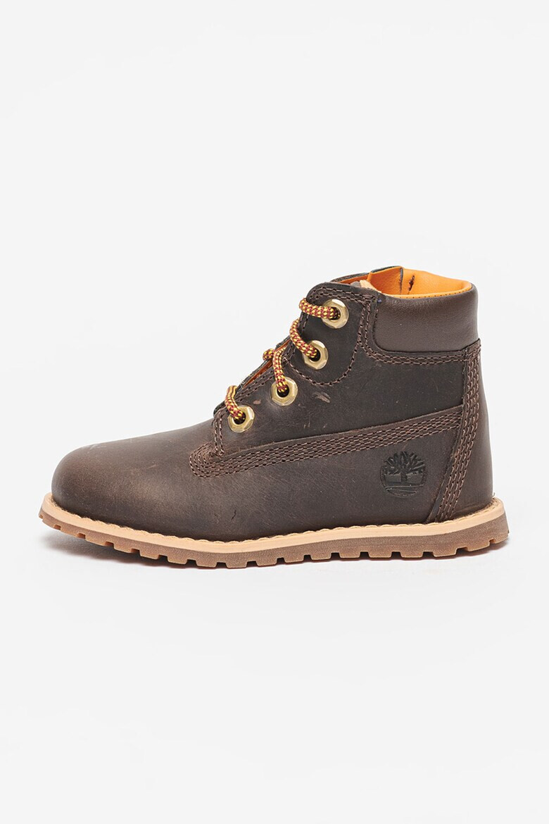 Timberland Кожени боти с цип - Pepit.bg