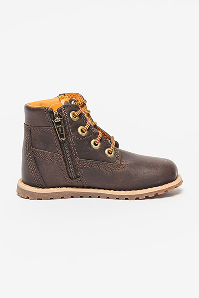 Timberland Кожени боти с цип - Pepit.bg