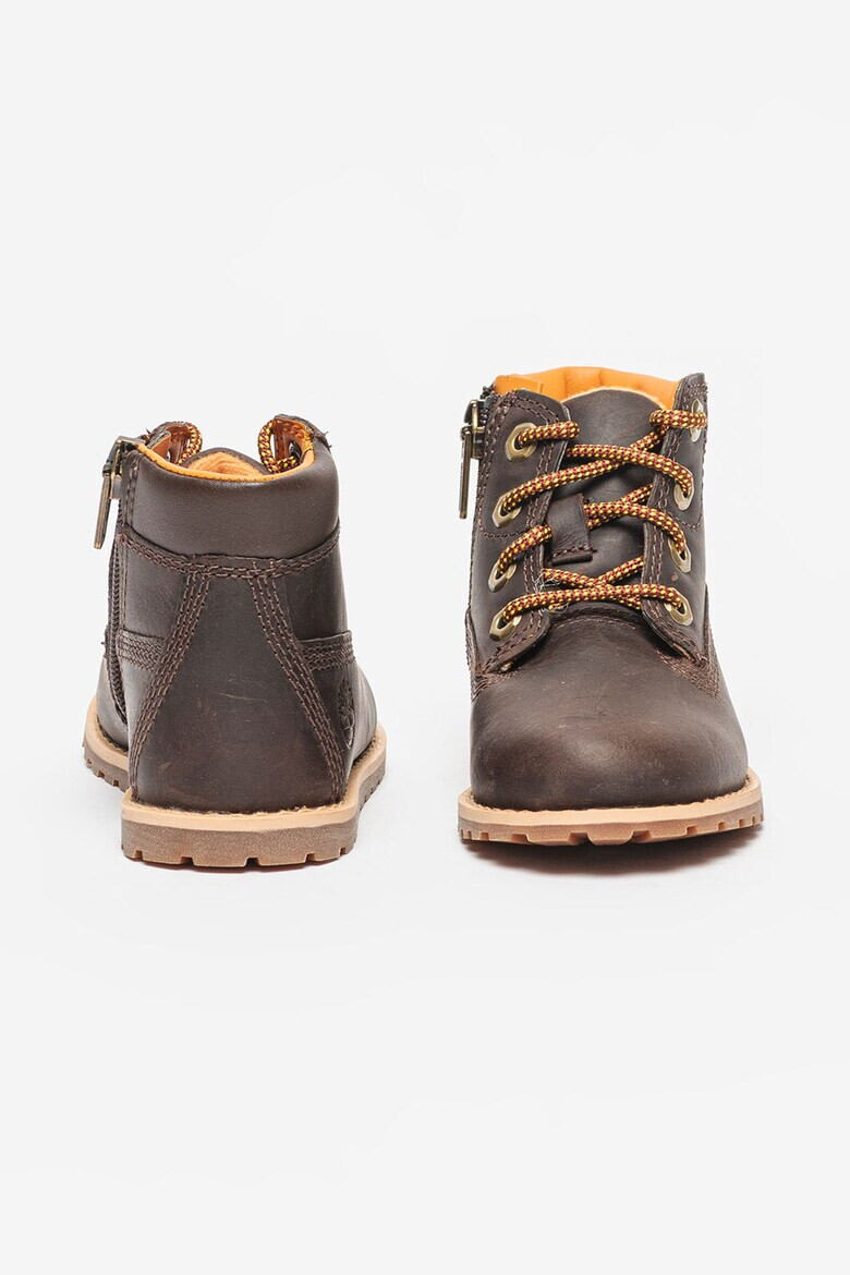 Timberland Кожени боти с цип - Pepit.bg
