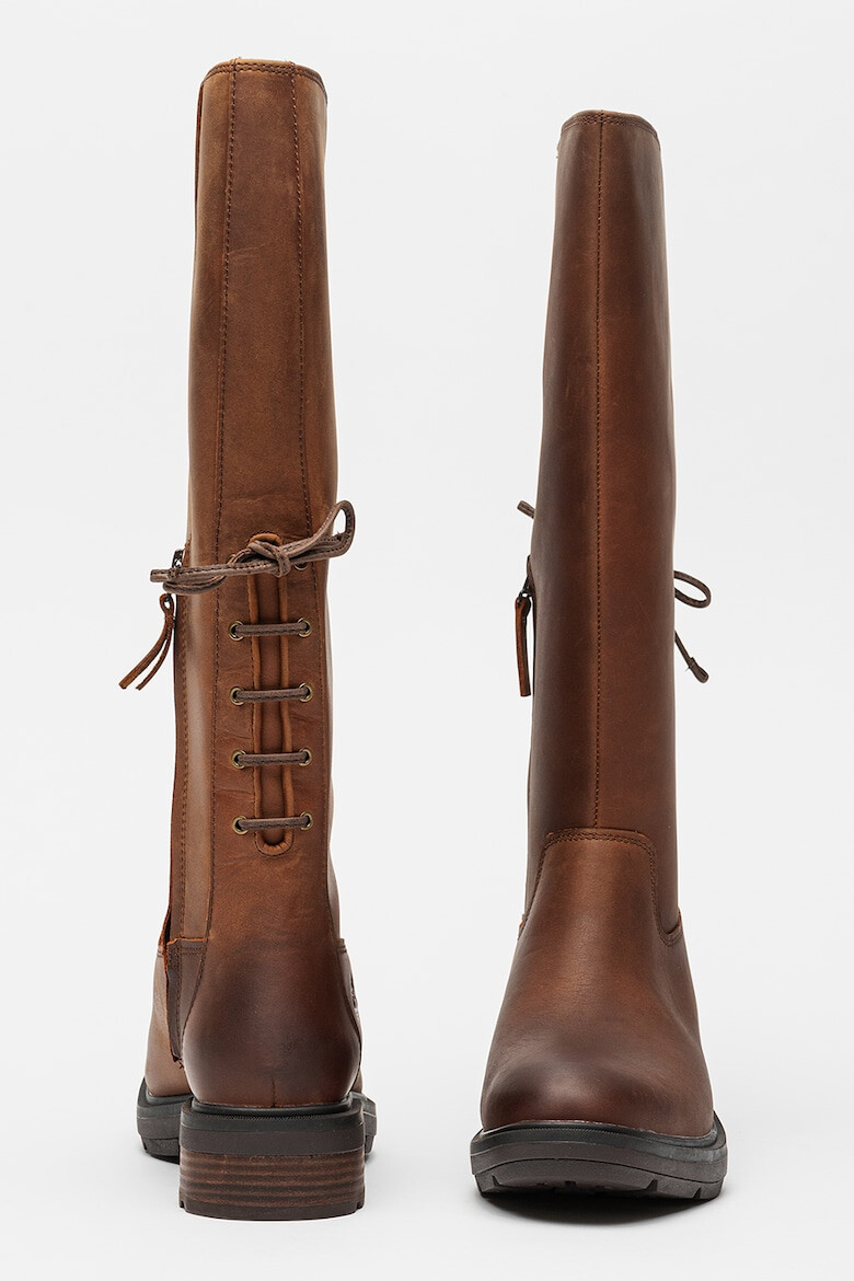 Timberland Кожени ботуши Brimfield - Канелено кафяво - Pepit.bg