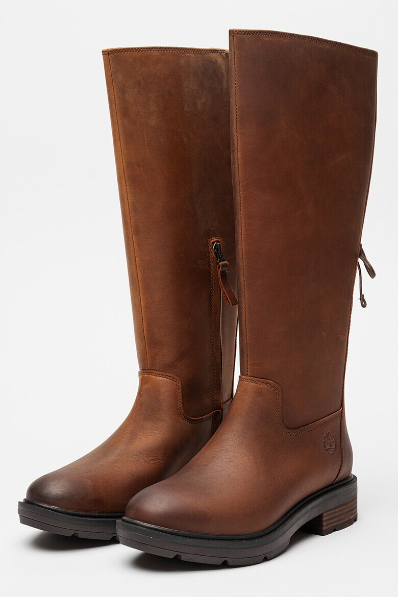 Timberland Кожени ботуши Brimfield - Канелено кафяво - Pepit.bg