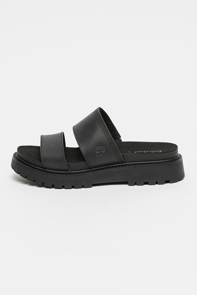 Timberland Кожени чехли Clariemont Way - Черен - Pepit.bg
