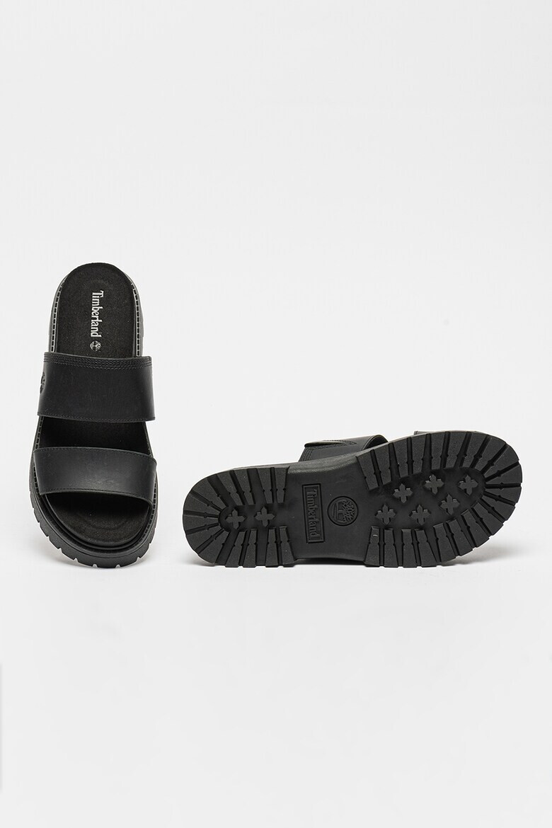 Timberland Кожени чехли Clariemont Way - Черен - Pepit.bg