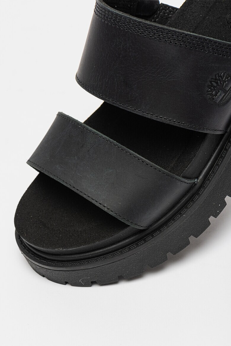 Timberland Кожени чехли Clariemont Way - Черен - Pepit.bg