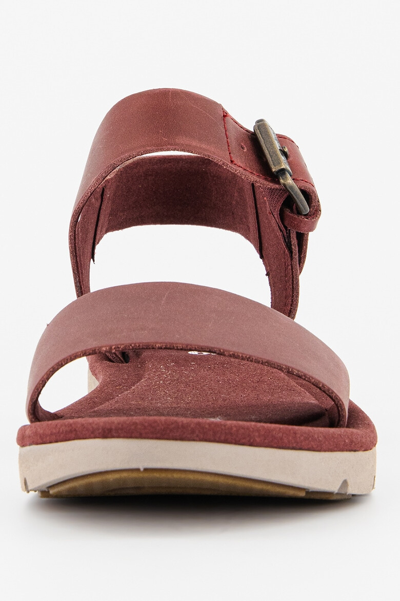 Timberland Кожени сандали с лого - Pepit.bg