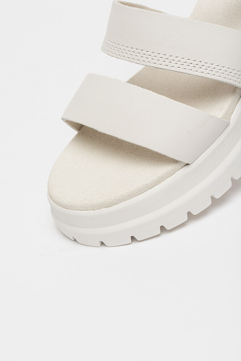 Timberland Кожени сандали с велкро - Pepit.bg