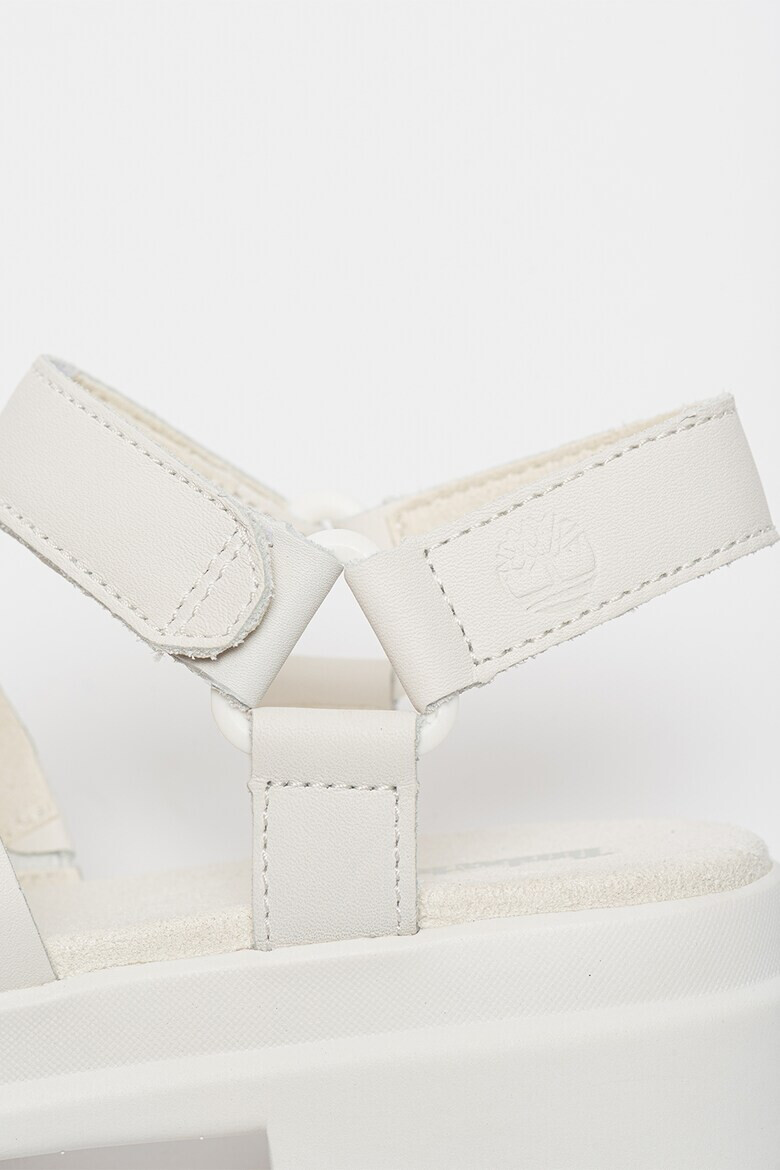 Timberland Кожени сандали с велкро - Pepit.bg