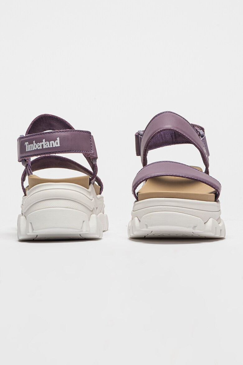 Timberland Кожени сандали с велкро - Pepit.bg