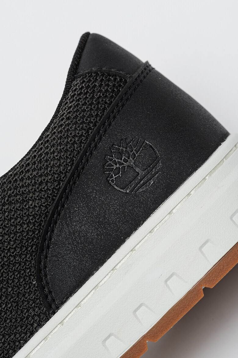 Timberland Обувки Maple Grove с кожа - Черен - Pepit.bg