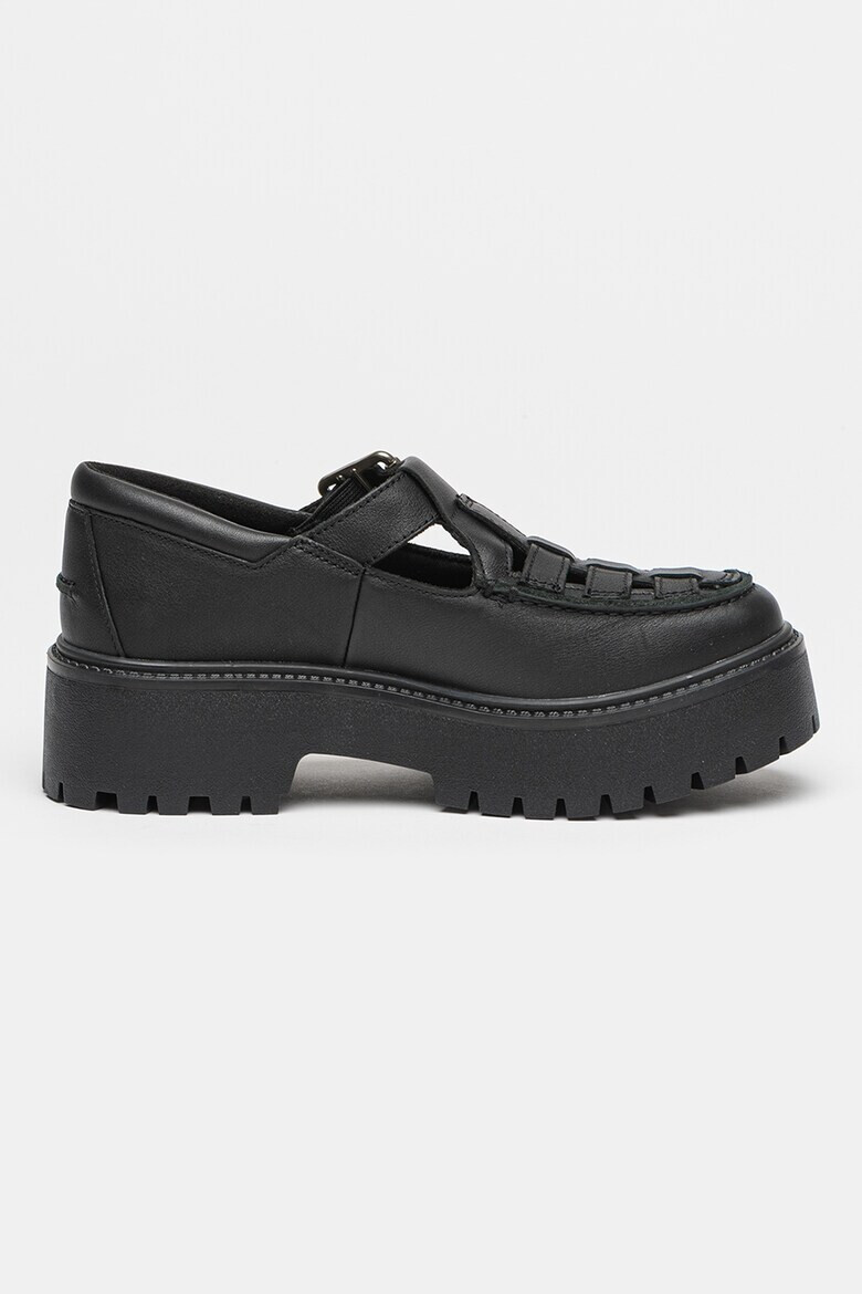 Timberland Обувки Stone Street с платформа - Черен - Pepit.bg