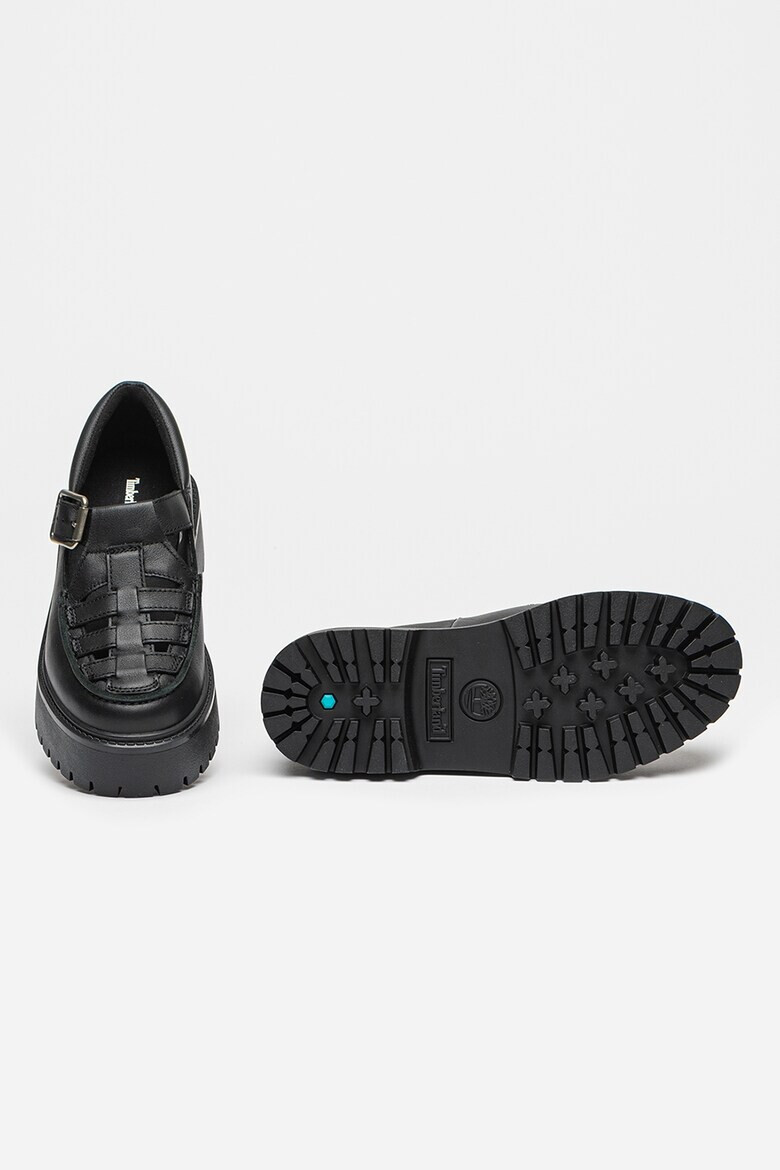 Timberland Обувки Stone Street с платформа - Черен - Pepit.bg