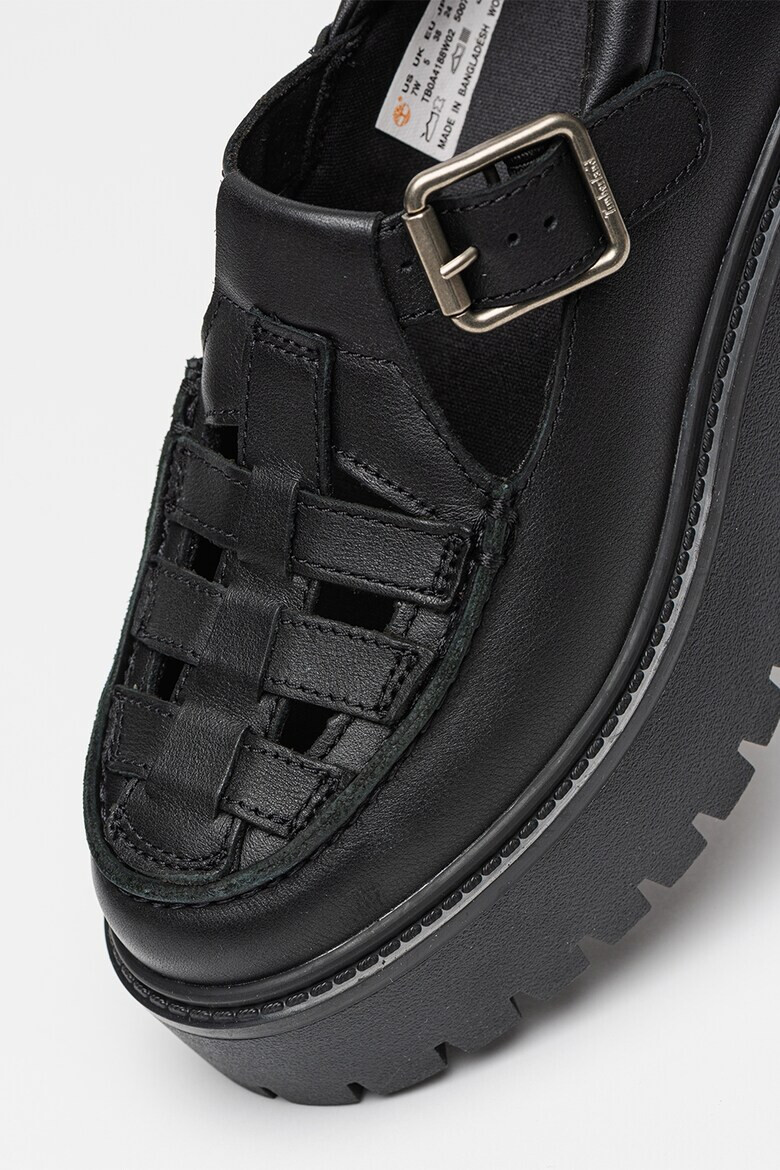 Timberland Обувки Stone Street с платформа - Черен - Pepit.bg