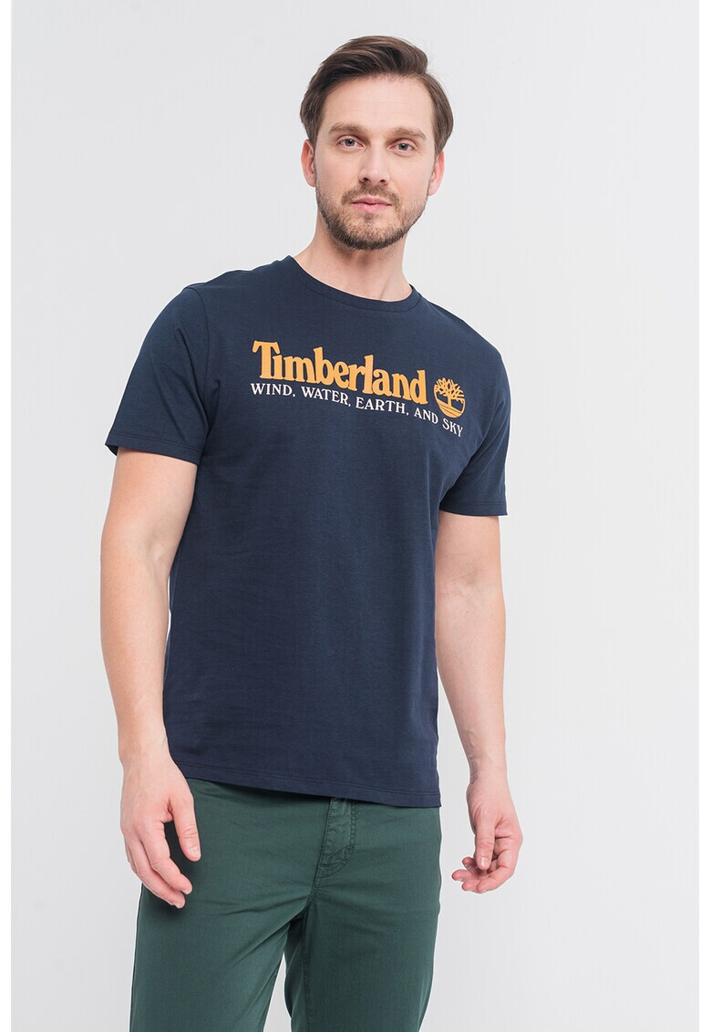 Timberland Памучна тениска с лого - Pepit.bg