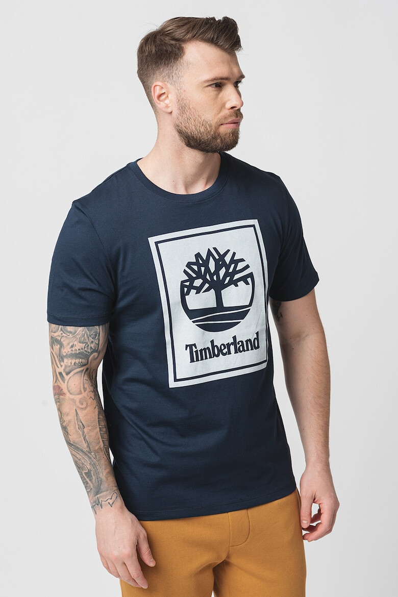 Timberland Памучна тениска с лого - Pepit.bg