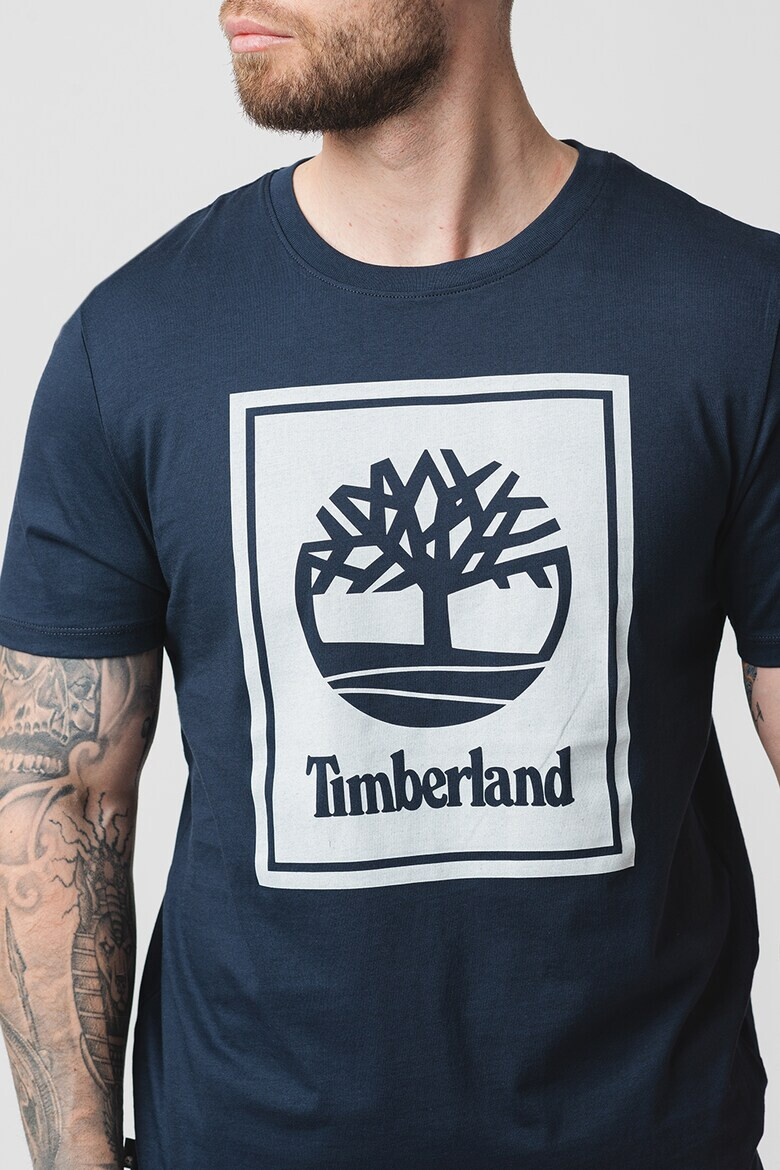 Timberland Памучна тениска с лого - Pepit.bg