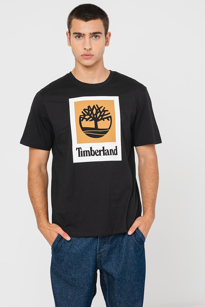 Timberland Памучна тениска с лого - Pepit.bg