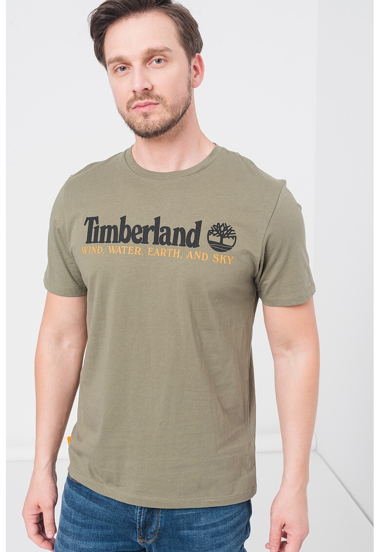 Timberland Памучна тениска с лого - Pepit.bg